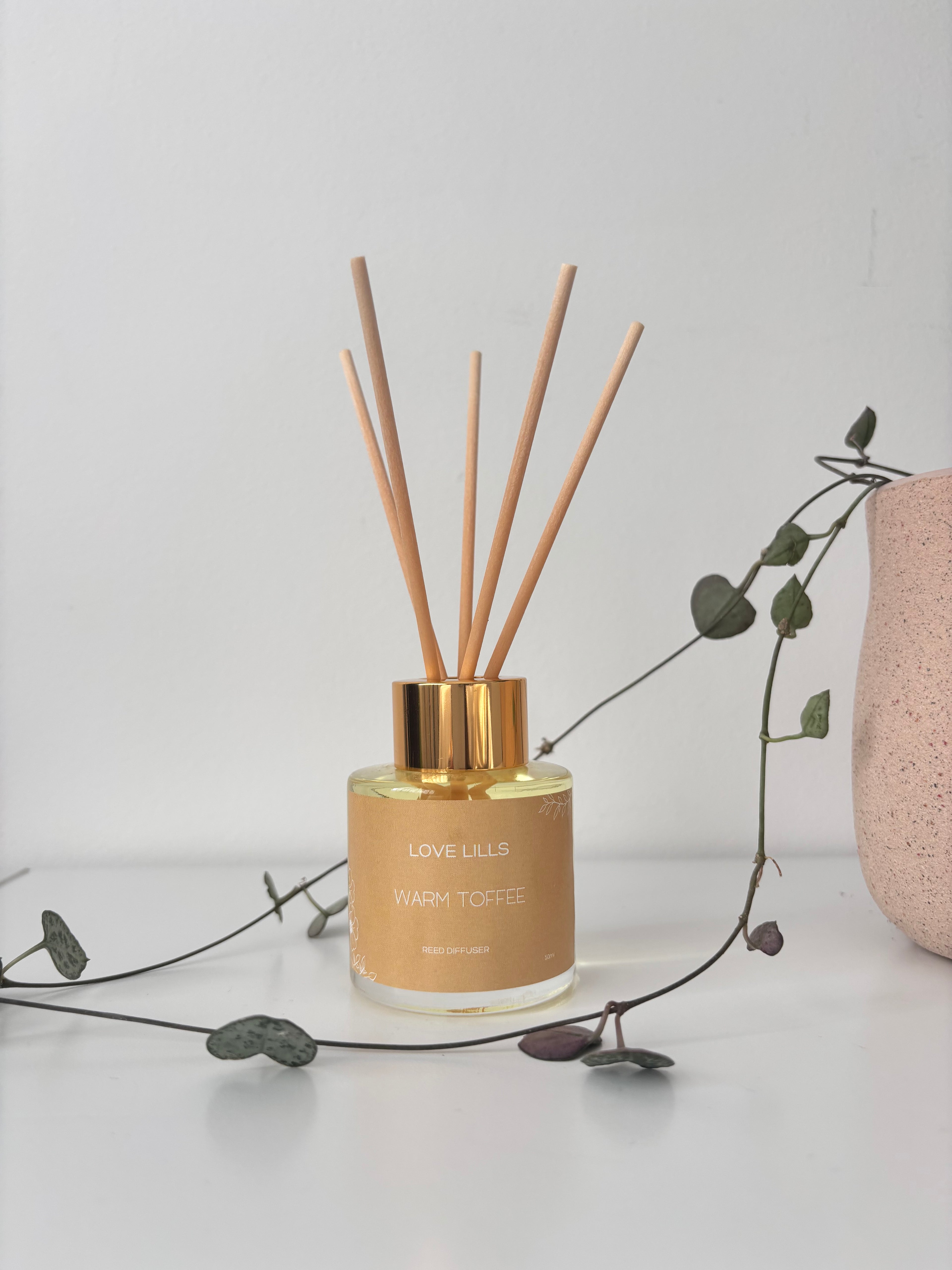 Warm Toffee Reed Diffuser