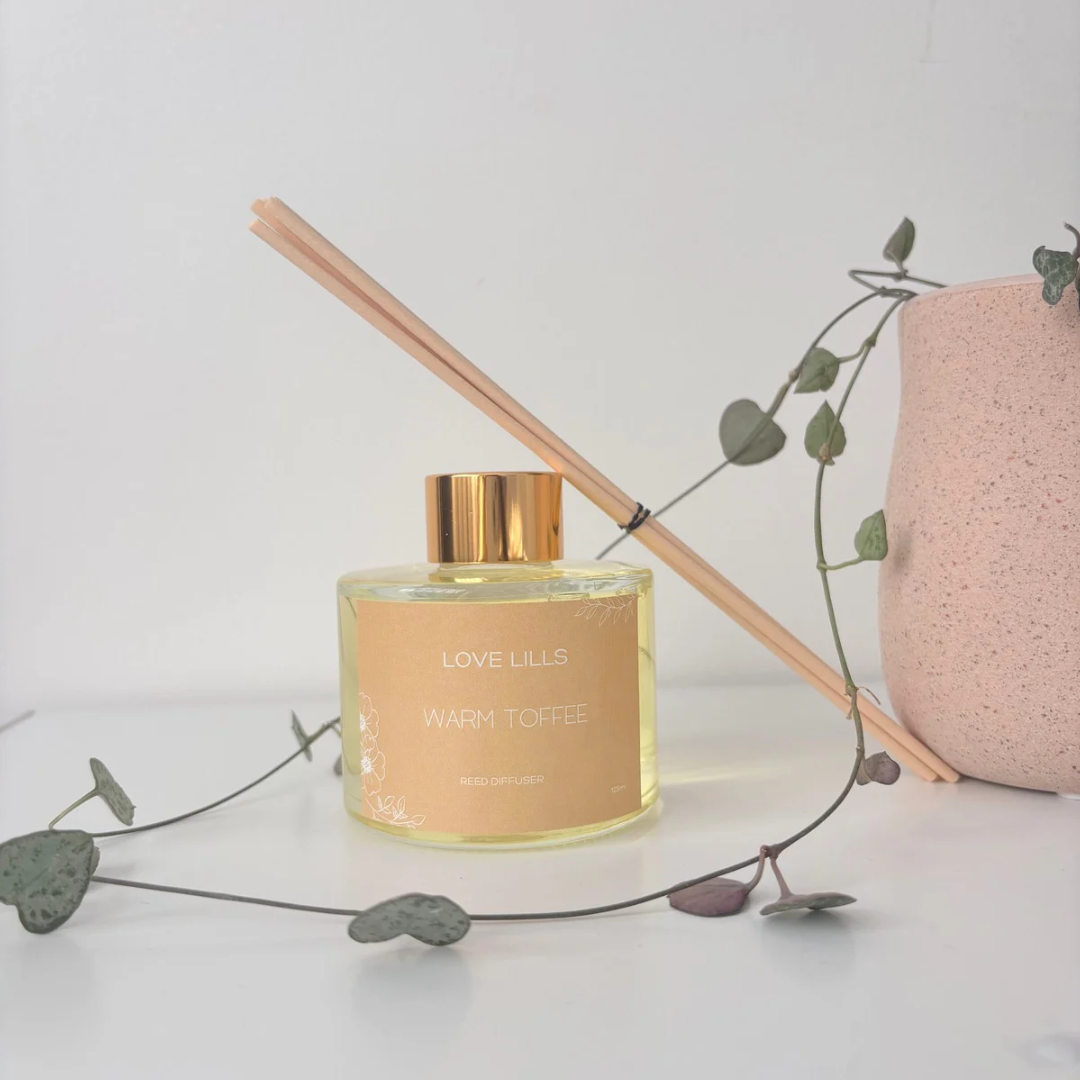 Warm Toffee Reed Diffuser
