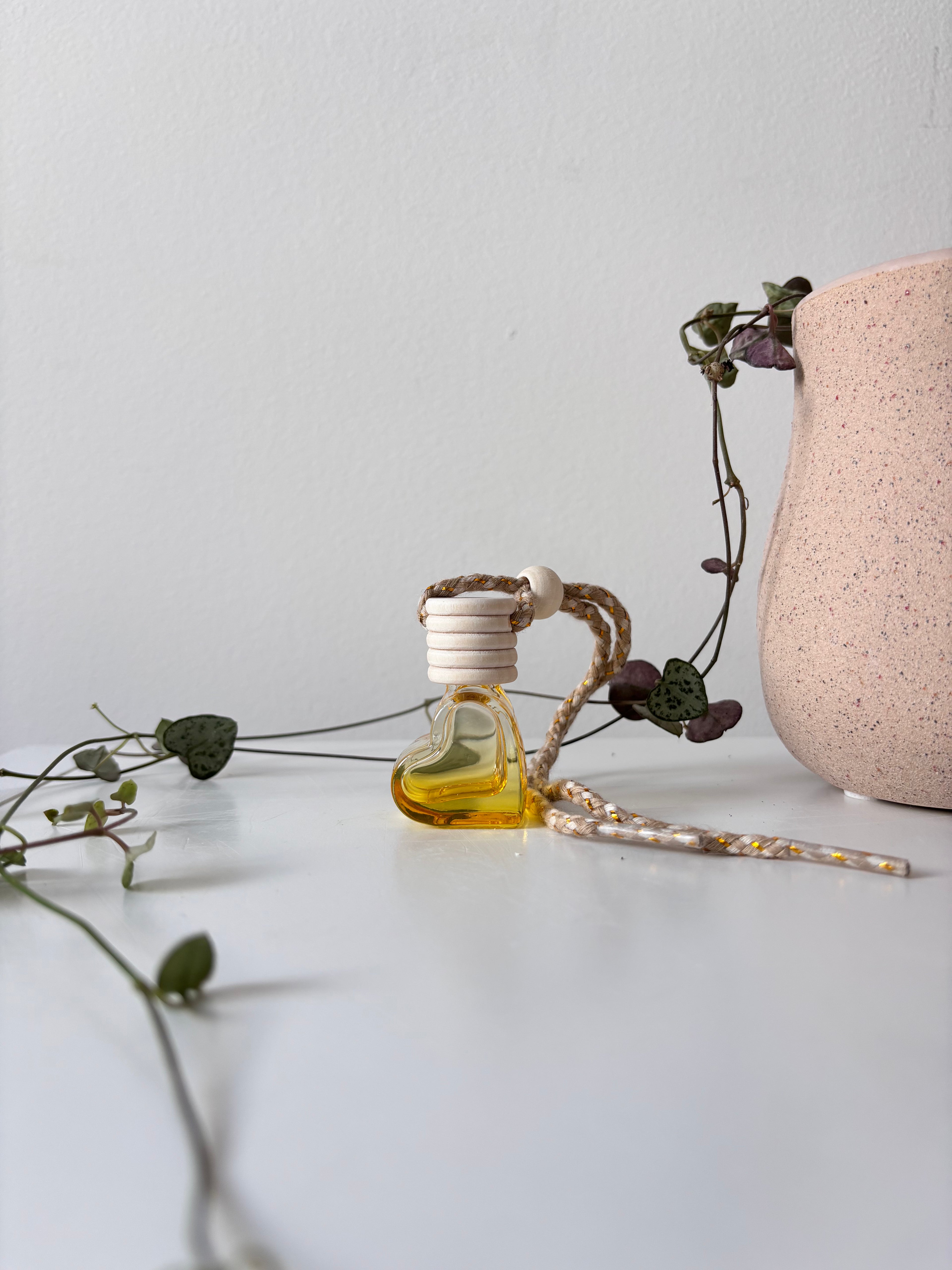 Yellow Heart Car Diffuser